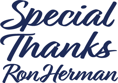 Special Thanks Ron Herman